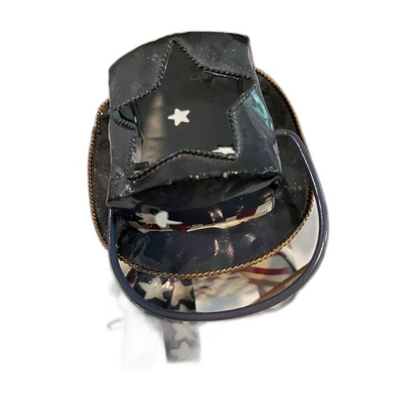 Metal Patriotic Snowman Votive Candleholder Christmas 4th of July Decor USA - Picture 3 of 4